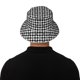 thumbnail image 5 of Balery Black Tartan Plaid Sombreros para el sol para hombre y mujer, sombrero de pescador con UPF 50+, 5 of 6