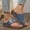 Blue#05, variant on Women's Fashion Casual Slides – Comfortable Spring Summer Slip-On Flatform Sandals with Toe Post & Thick Heel for Everyday Footwear,Plus Size
