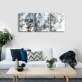 thumbnail image 4 of HFDF Canvas Art 3 Piece Abstract Wall Art,es Each, Modern Home Decor, Kitchen, Bathroom, Living Room, Office Wall Decorations,k Paintings, Ready to Hang 11x14inch Framed, 4 of 7