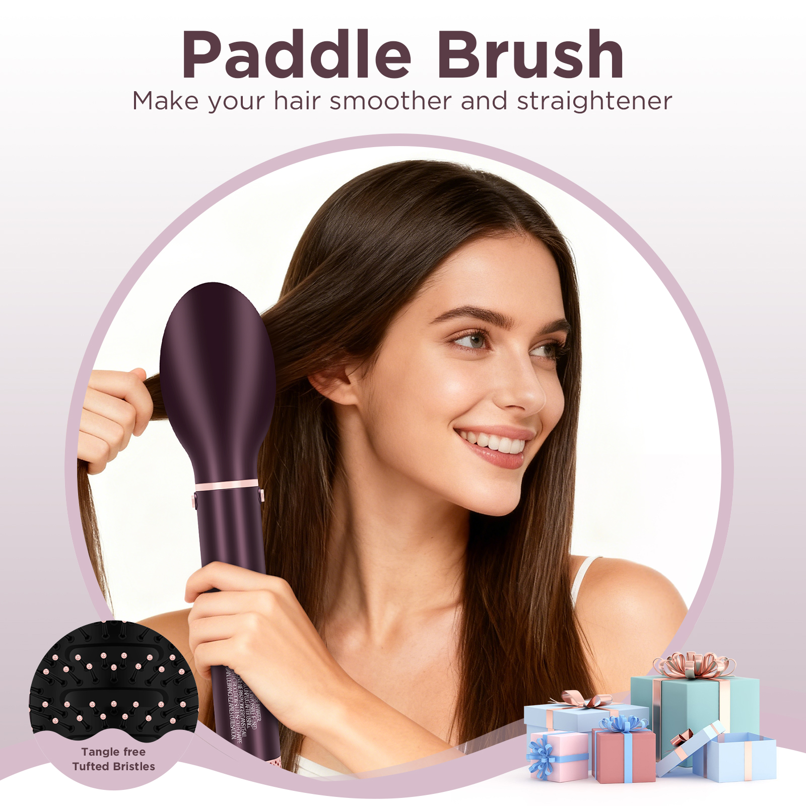 Dual Voltage Hot Air Styler, PARWIN PRO BEAUTY 7 in 1 Hair Styler 