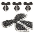 thumbnail image 1 of Houderco 4Ud Parches De Moño Con Pedrería Para Jeans Sombreros Y Bolsos, 1 of 6