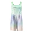 thumbnail image 4 of Iyufng Womens Rompers Printed Sleeveless Adjustable Straps Romper Summer Casual Shortalls, 4 of 7