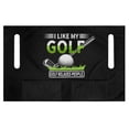 thumbnail image 2 of XYZCANDO Golf Quote Terry Cloth Golf Cart Seat Cover with 4 Storage Pockets - Non-Slip Washable Protector for 2-Seat Golf Carts, 2 of 8