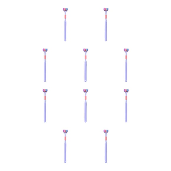 Cepillos de pelo Seitruly 3 lados herramienta de limpieza antideslizante 360 Type2 NO2