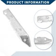 thumbnail image 4 of Soporte de parachoques Unique Bargains Bracket Retenedor de parachoques delantero derecho No. 51117227898 para BMW 335i 11-13, 4 of 6