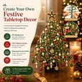 thumbnail image 2 of Wodellrrea DIY Beaded Christmas Tree Kit, Holiday Bead Craft Set, Handmade Tabletop Tree Decoration with Star Topper and Colorful Charms for Indoor Seasonal Display and Craft Lovers, 2 of 8
