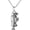Silver, variant on Beautiful Fishbone Pendant Necklace-Gold