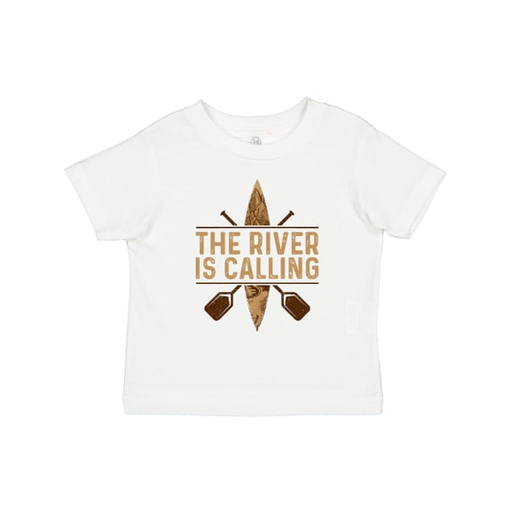 Inktastic Kayaking River is Calling Kayak Boys or Girls Toddler T-Shirt