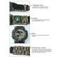 thumbnail image 4 of Reloj digital de escalada para hombre Relojes deportivos impermeables al aire libre Relojes de pulsera electrónicos con brújula Paracord Band, 4 of 7