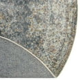 thumbnail image 7 of Unique Loom Baracoa Collection Area Rug - La Cabana (5' 5" Round Fume Gray/Brown), 7 of 7