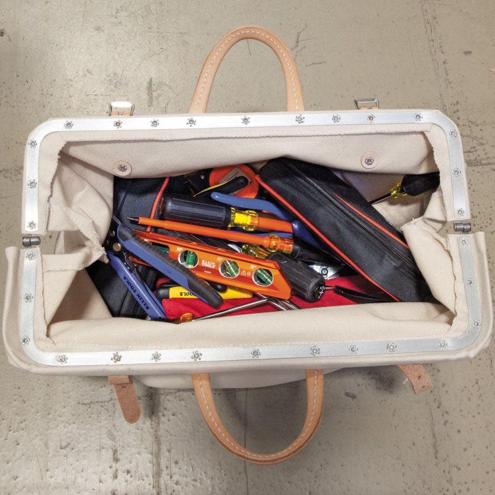 Klein Tools 18In (457 Mm) Canvas Tool Bag