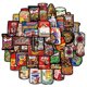 thumbnail image 2 of Calcomanías de anime para bolsas de bocadillos, pegatinas de dibujos animados, 48 unidades, 2 of 3