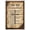 Unframe-style, variant on Vintage Ten Commandments Wall Art Bible Verse Poster Rustic Christian Decor