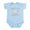 Sky Blue, variant on CafePress - Don't Worry I Goat This Baby Light Bodysuit - Baby Light Bodysuit, Size Newborn - 24 Months