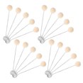 thumbnail image 1 of unbranded 100Ud Aplicador De Bolas De Lana Para Teñir Cuero Con Mango Metálico Uso En Casa, 1 of 8