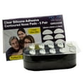 thumbnail image 3 of GMS Optical Half Moon Shaped Contour Silicone Nose Pads 1.3mm x 18mm Clear (5 Pair), 3 of 6