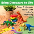 thumbnail image 2 of Kit creativo de creación de figuras de dinosaurios de arcilla para niños, 2 of 9