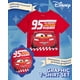 thumbnail image 2 of Camisetas Disney Cars Lightning McQueen para niños de 2 a 7 años, color rojo y negro, 2 of 7