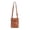 Brown, variant on Women’s Retro Shoulder Bag | Washed Leather Mini Crossbody Purse Adjustable Strap Lightweight Portable Wallet for Daily Use, Travel and Outdoor Activities (White)