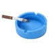 thumbnail image 3 of Naiovety Cenicero resistente a altas temperaturas, recipiente para humo de cigarrillos, pipa de cigarro, ollas de hollín encendedores azul, 3 of 5
