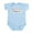 Sky Blue, variant on CafePress - Mommys Little Dancer Infant Bodysuit - Baby Light Bodysuit, Size Newborn - 24 Months