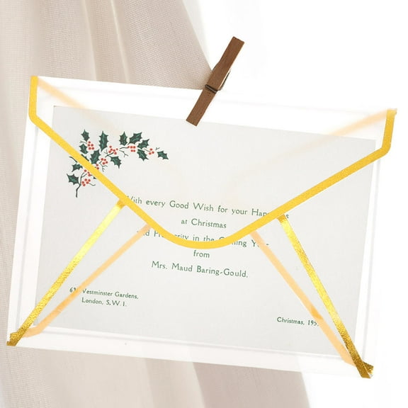 ELAYARD 10pcs Multi Paper Envelopes for Wedding Invitations and present Cards Proper Size 5.5 x 4 inches