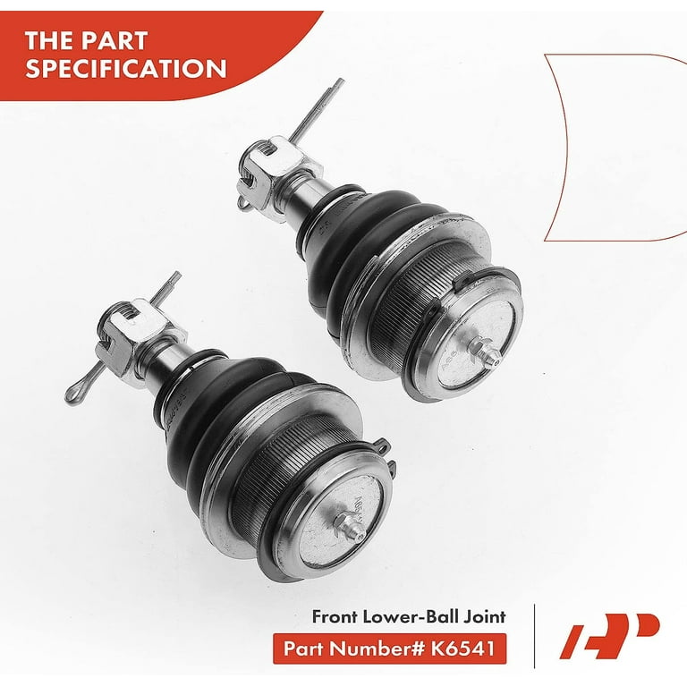 A-Premium 10Pcs Front Suspension Kit Upper Control Arm Ball Joint