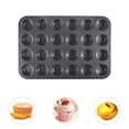 thumbnail image 2 of Piwvid Mini Muffin & Cupcake, 24 Cups, Nonstick Silicone Baking Pan, Dishwasher Safe, Great for Making Muffin Cakes, Tart, Bread (24 Cups), 2 of 6