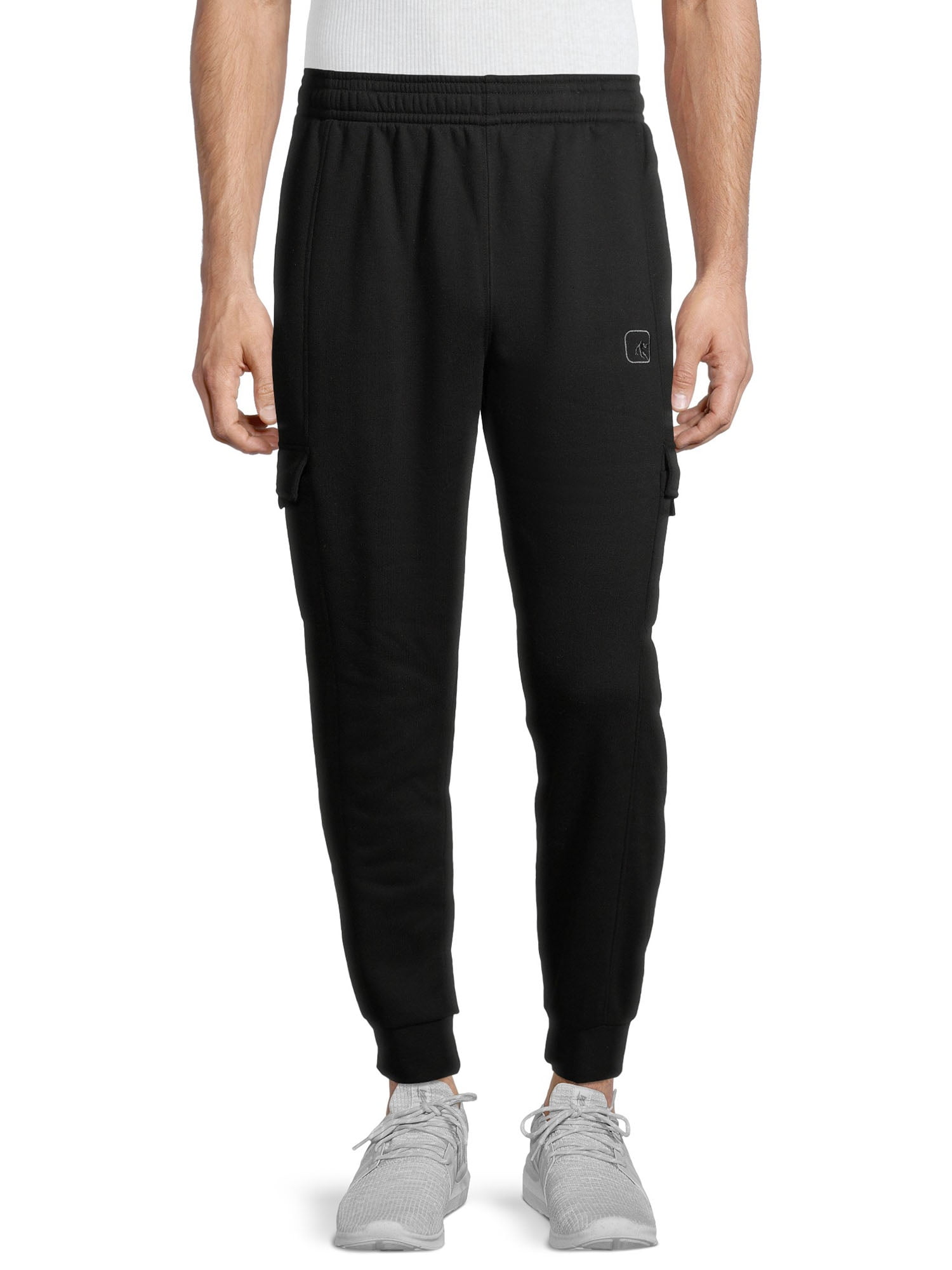 AND1 Men's and Big Men's Active Cargo Fleece Jogger Sweatpants, up to ...