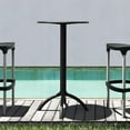 thumbnail image 2 of Siesta ISP161-BLA Table de Bar Ronde Pieuvre Noire, 2 of 6