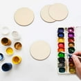 thumbnail image 6 of 36 Pcs 3 Inch Unfinished Wood Circles for Crafts, Wood Rounds for Crafts, Round Wood Discs for Crafts, Painting, Writing, DIY Supplies, Engraving and Carving, Home Decorations, 6 of 7