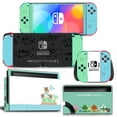 thumbnail image 2 of KIPLINK Nintendo Switch OLED Skin Decal – Full Body Vinyl Cover, Anti-Scratch, Bubble-Free, Custom Gaming & Cartoon Designs, 2 of 32