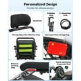 thumbnail image 6 of Nguyen Quach 30mi Reclining Electric Wheelchair with Headrest for Adults Seniors, 330lb Capacity, B, 6 of 9