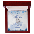 thumbnail image 1 of To My Daughter Love Between Father and Daughter Forever Necklace w Message Card, 1 of 8