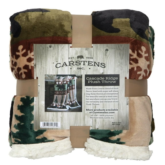 Carstens Sherpa Plush Blanket