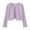 Purple, variant on Spazoro Kids Girls Sweaters, Cotton Fall Winter Button Down Solid Color Long Sleeve Cardigan for Child Girls Pink Size 4 T