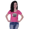 thumbnail image 1 of Moomaya T-shirt à Manches Courtes pour Femmes avec Col Rond, Écusson à Paillettes, Coupe Décontractée - X2, 1 of 7