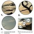 thumbnail image 3 of Designart "Tree Beachside euphony I" Nautical & Beach Floater Framed Wall Art Living Room, 3 of 7