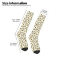 thumbnail image 2 of KLL Different Butterflys Print Cool Socks Men's Women's Crew Socks Funny Crazy Novelty Stockings, 2 of 6