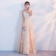 thumbnail image 1 of Vestido de noche elegante con tirantes para estudiantes, graduación, rosa, banquete, dama de honor, 1 of 6