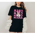 thumbnail image 3 of Moonlight Apparel Cute Mama Graphic T-Shirt for Women Casual Short Sleeve Summer Top Fun Mom Shirt Gift Minnie Inspired Style Trendy Cute Outfit, 3 of 6