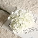 thumbnail image 5 of Hortensia Artificial Kearding Estilo Elegante Seda Bonsái Decoración del Hogar Blanco, 5 of 6