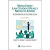 What Every Law Student Really Needs to Know: An Introduction to the Study of Law, Pre-Owned (Paperback)