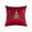 A004- Red, variant on Throw Pillow Cover Green Embroidered 18 X 18 Inch 1 Pack Christmas Tree Accent for Living Room Bedroom Seasonal Holiday Home Decor