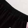 thumbnail image 3 of GEYEHUG Girls 2 Pieces Outfits Heart Print Round Neck Short Sleeve Top and Shorts Set, 3 of 7