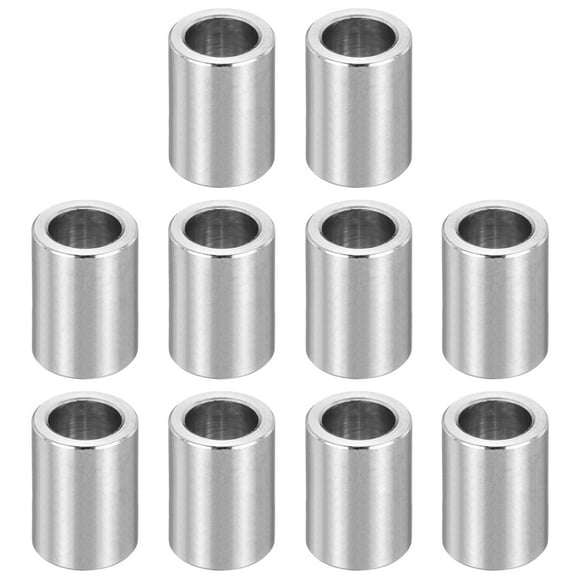 12Pcs M8 Stainless Steel Spacers Metal Spacer 8mm ID x 12mm OD x 16mm L