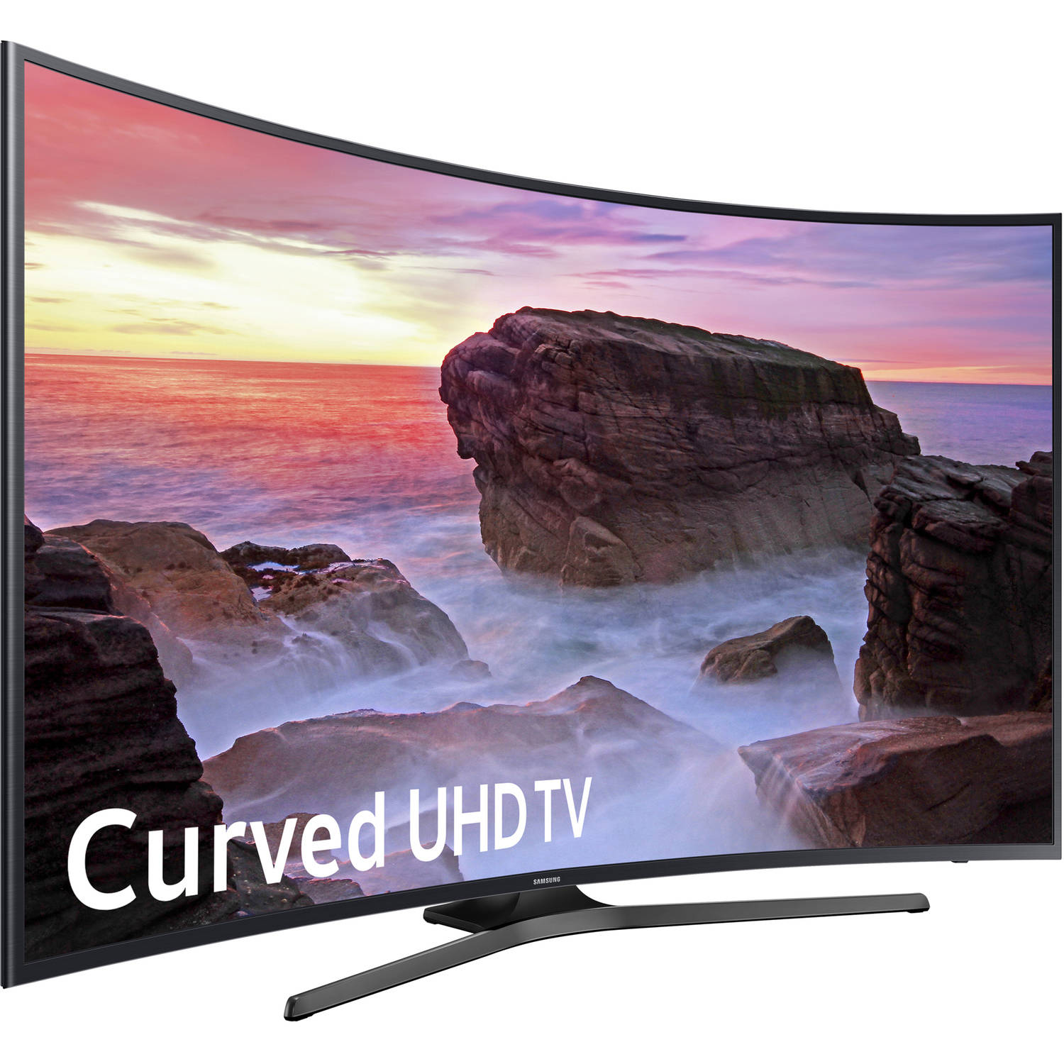 SAMSUNG 55" Class Curved 4K (2160P) Ultra HD Smart LED TV (UN55MU6500FXZA) - image 4 of 8