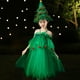 thumbnail image 1 of Disfraz de Navidad Vestido de Navidad Cosplay Trajes de Navidad Vestir Vestido Verde Disfraz de Cosplay para Cumpleaños Carnaval de Disfraces , 130cm, 1 of 8