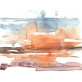 thumbnail image 2 of Goldberger, Jennifer 18x15 Black Ornate Wood Framed with Double Matting Museum Art Print Titled - Sunset Horizon II, 2 of 4