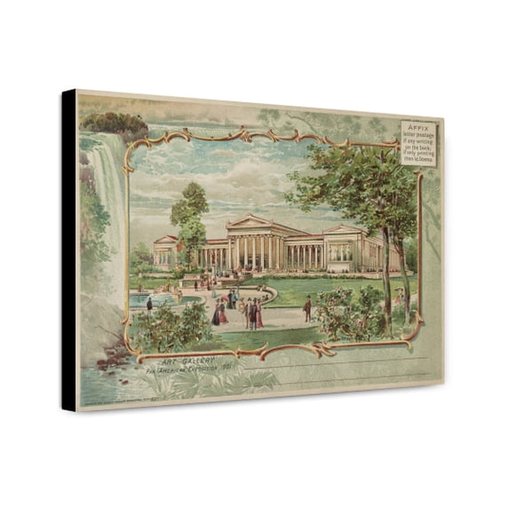 Canvas Print: Art Gallery, Pan-American Exposition 1901